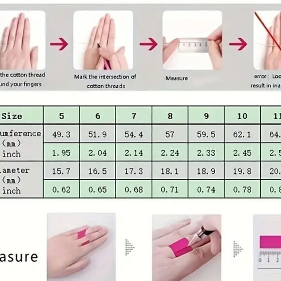 CZ Halo silver ring size 9 - Picture 10 of 13